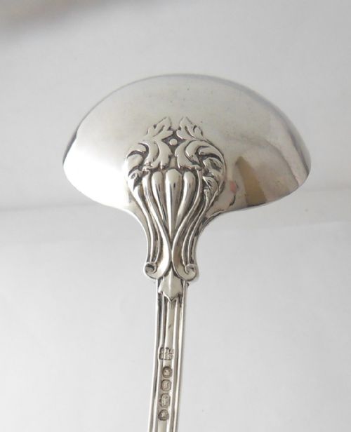 FINE PAIR OF EARLY VICTORIAN SILVER LADLES LONDON 1841 - ADDITIONAL PHOTO 6