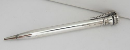 SILVER PROPELLING PENCIL 'EVERSHARP' LONDON 1947 - ADDITIONAL PHOTO 2