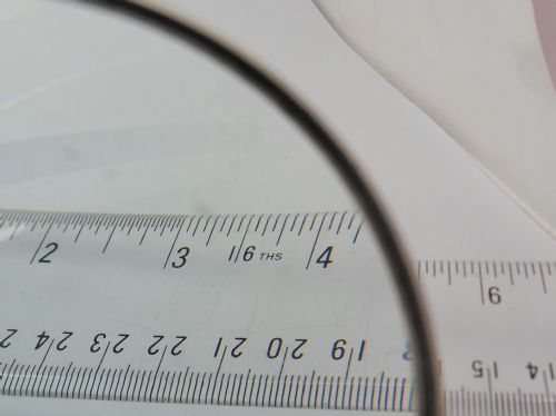 FINE SILVER MAGNIFYING GLASS BIRMINGHAM 1924 - ADDITIONAL PHOTO 6