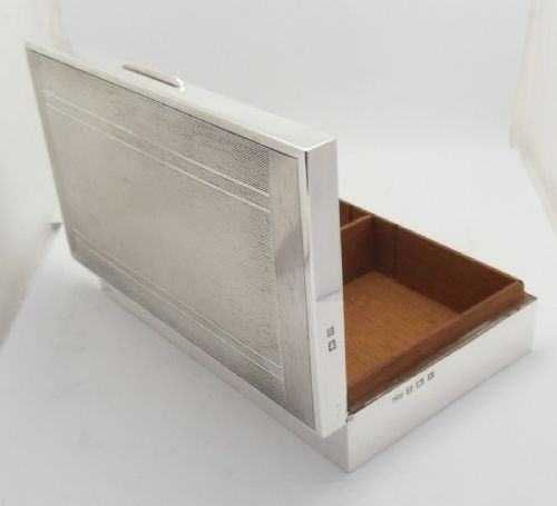 SILVER CIGARETTE BOX BY MAPPIN WEBB BIRMINGHAM 1959 - ADDITIONAL PHOTO 8