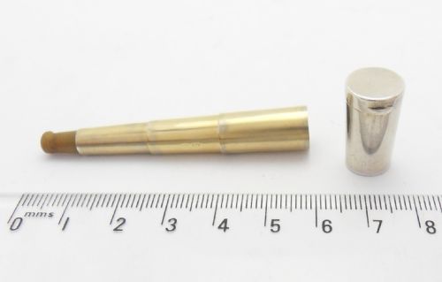 EDWARDIAN CASED SILVER TELESCOPIC CIGARETTE CHEROOT HOLDER - ADDITIONAL PHOTO 6