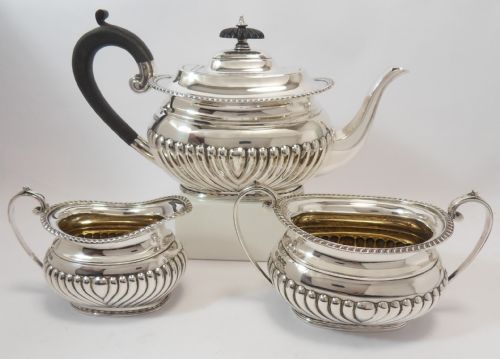 SUPERB SILVER TEA SET SHEFFIELD 19231924 - ADDITIONAL PHOTO 1