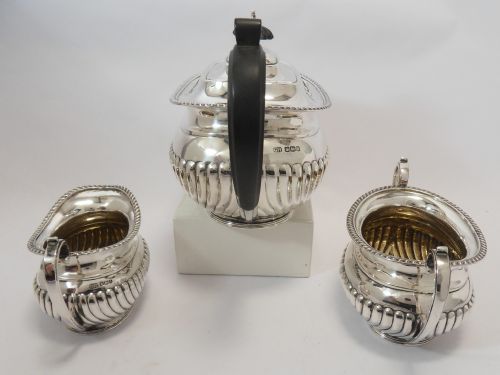 SUPERB SILVER TEA SET SHEFFIELD 19231924 - ADDITIONAL PHOTO 3