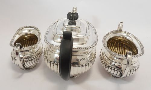 SUPERB SILVER TEA SET SHEFFIELD 19231924 - ADDITIONAL PHOTO 4