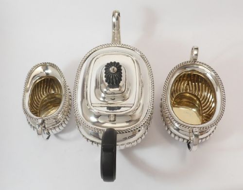 SUPERB SILVER TEA SET SHEFFIELD 19231924 - ADDITIONAL PHOTO 5