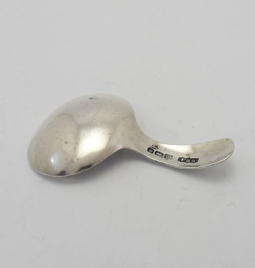 EDWARDIAN SILVER CADDY SPOON SHEFFIELD 1904 - ADDITIONAL PHOTO 3