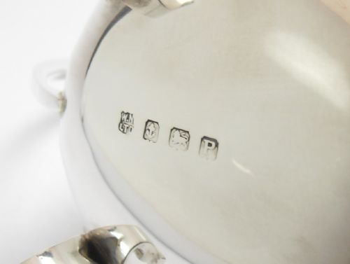 ART DECO SILVER SAUCE BOAT BIRMINGHAM 1939 - ADDITIONAL PHOTO 9