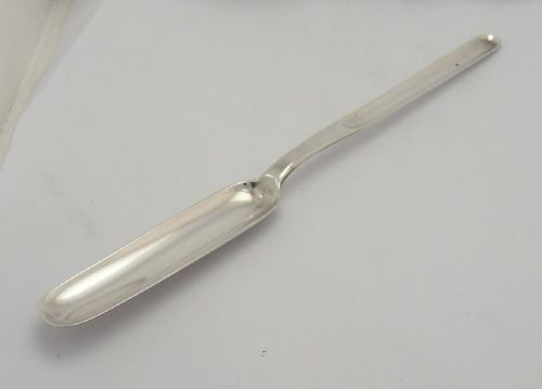 WILLIAM IV SILVER MARROW SCOOP LONDON 1835 - ADDITIONAL PHOTO 2