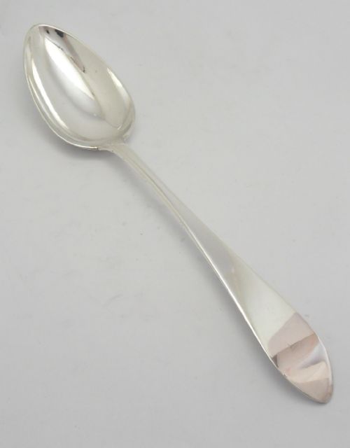 georgian scottish silver tablespoon edinburgh 1793 - CATEGORY: ANTIQUE SILVER - DATED GEORGIAN