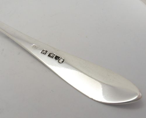 GEORGIAN SCOTTISH SILVER TABLESPOON EDINBURGH 1793 - ADDITIONAL PHOTO 1