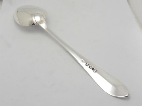 GEORGIAN SCOTTISH SILVER TABLESPOON EDINBURGH 1793 - ADDITIONAL PHOTO 6
