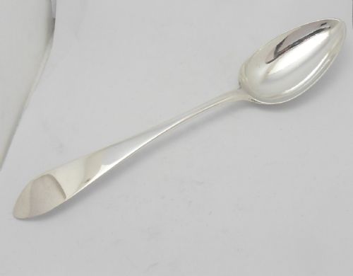 GEORGIAN SCOTTISH SILVER TABLESPOON EDINBURGH 1793 - ADDITIONAL PHOTO 7