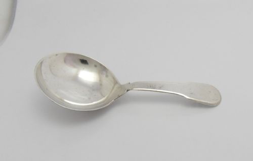 SILVER CADDY SPOON LONDON 1802 BY ELIZABETH MORLEY - ADDITIONAL PHOTO 3