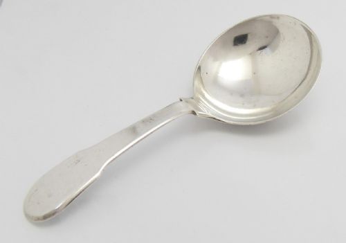 SILVER CADDY SPOON LONDON 1802 BY ELIZABETH MORLEY - ADDITIONAL PHOTO 5