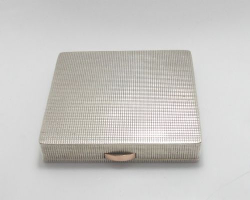 superb silver box with coronation hallmarks birmingham 1952 - CATEGORY: ANTIQUE SILVER - DATED 1950