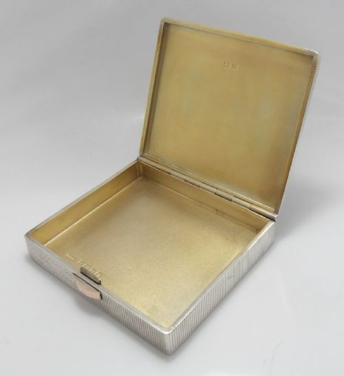 SUPERB SILVER BOX WITH CORONATION HALLMARKS BIRMINGHAM 1952 - ADDITIONAL PHOTO 2