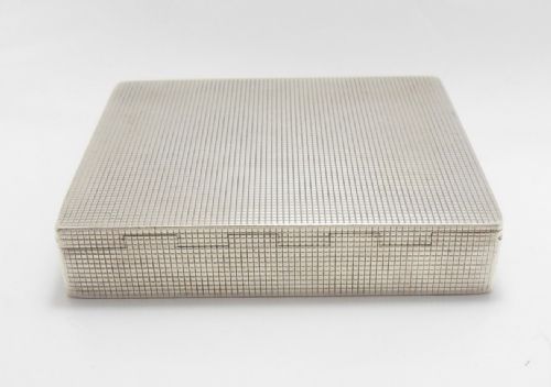 SUPERB SILVER BOX WITH CORONATION HALLMARKS BIRMINGHAM 1952 - ADDITIONAL PHOTO 5