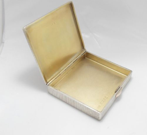 SUPERB SILVER BOX WITH CORONATION HALLMARKS BIRMINGHAM 1952 - ADDITIONAL PHOTO 6