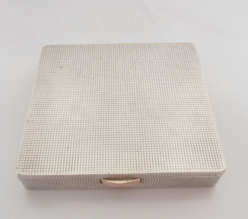 SUPERB SILVER BOX WITH CORONATION HALLMARKS BIRMINGHAM 1952 - ADDITIONAL PHOTO 9