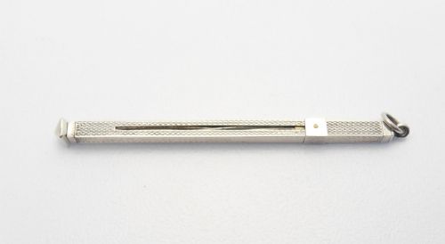 UNUSUAL SILVER SQUARE CHAMPAGNE SWIZZLE STICK - ADDITIONAL PHOTO 3