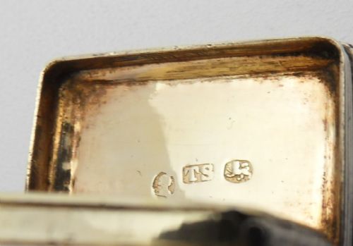 WILLIAM IV SILVER VINAIGRETTE BIRMINGHAM 1831 - ADDITIONAL PHOTO 5