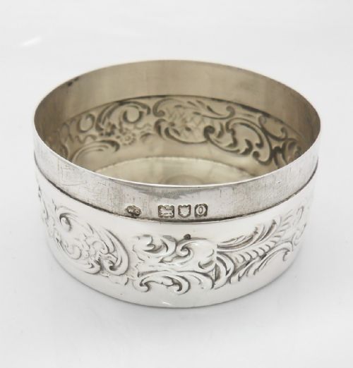 STUNNING SILVER POT POURRI POT LONDON 1909 - ADDITIONAL PHOTO 5