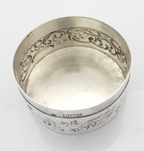 STUNNING SILVER POT POURRI POT LONDON 1909 - ADDITIONAL PHOTO 8