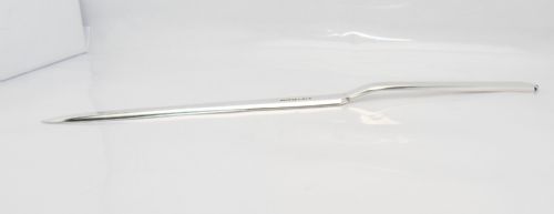 STYLISH ART DECO SILVER LETTER OPENER LONDON 1946 - ADDITIONAL PHOTO 4
