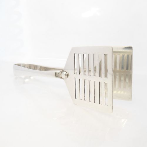 SUPERB EDWARDIAN SILVER ASPARAGUS TONGS SHEFFIELD 1906 - ADDITIONAL PHOTO 4