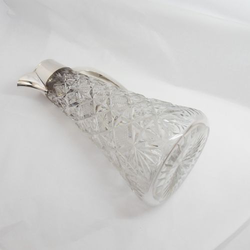 WALKER HALL SILVER MOUNTED CLARET JUG SHEFFIELD 1925 - ADDITIONAL PHOTO 9
