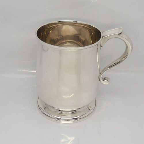 SUPERB GEORGE V SILVER TANKARD BY GOLDSMITHS SILVERSMITHS LON' 1925 - ADDITIONAL PHOTO 1