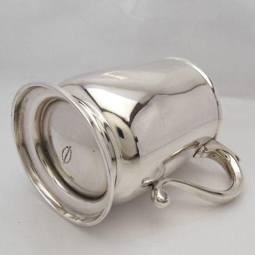 SUPERB GEORGE V SILVER TANKARD BY GOLDSMITHS SILVERSMITHS LON' 1925 - ADDITIONAL PHOTO 8