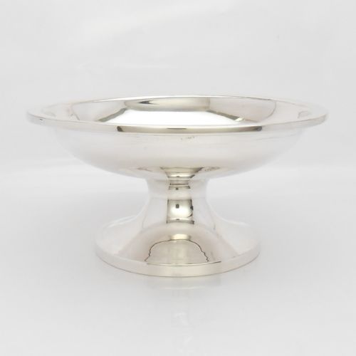 silver footed bowl hallmarked birmingham 1934 a l davenport ltd - CATEGORY: ANTIQUE SILVER - DATED 1930