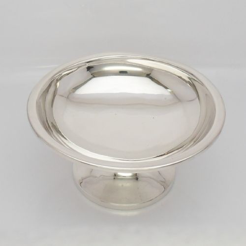SILVER FOOTED BOWL HALLMARKED BIRMINGHAM 1934 A L DAVENPORT LTD - ADDITIONAL PHOTO 2