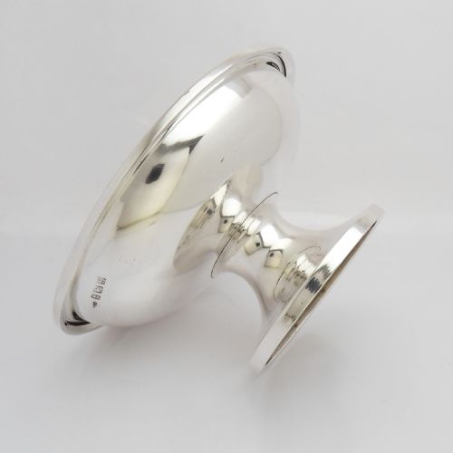 SILVER FOOTED BOWL HALLMARKED BIRMINGHAM 1934 A L DAVENPORT LTD - ADDITIONAL PHOTO 5