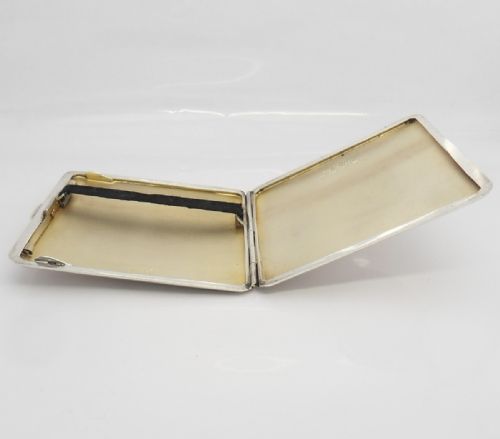 MAPPIN WEBB SILVER CIGARETTE CASE BIRM' 1936 - ADDITIONAL PHOTO 3