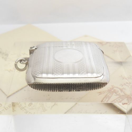 SUPERIOR SILVER VESTA CASE BIRMINGHAM 1906 BY WILLIAM M HAYES - ADDITIONAL PHOTO 1