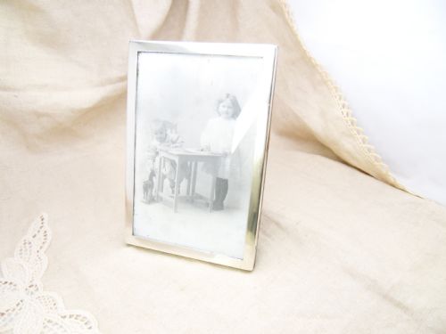 PLAIN POLISHED SILVER PHOTO FRAME BIRMINGHAM 1931 - ADDITIONAL PHOTO 1