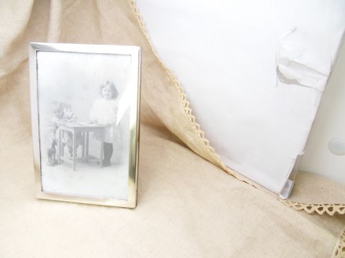 PLAIN POLISHED SILVER PHOTO FRAME BIRMINGHAM 1931 - ADDITIONAL PHOTO 2