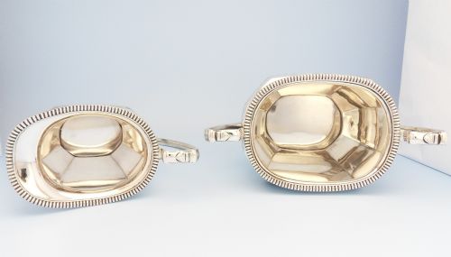 SILVER TEA SET HALLMARKED BIRMINGHAM 1931 WILLIAM SUCKLING LTD - ADDITIONAL PHOTO 4