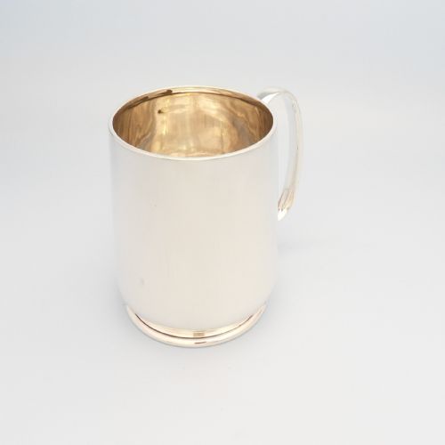 SILVER CHRISTENING MUG HALLMARKED SHEFFIELD 1904 LEE WIGFULL - ADDITIONAL PHOTO 1