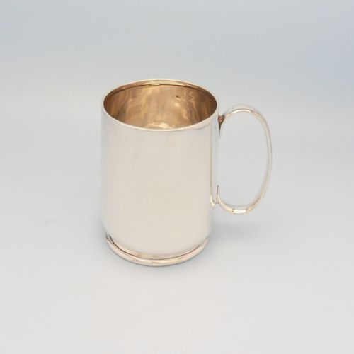 SILVER CHRISTENING MUG HALLMARKED SHEFFIELD 1904 LEE WIGFULL - ADDITIONAL PHOTO 2