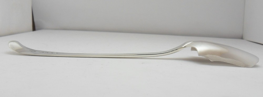 GEORGIAN SILVER STILTON CHEESE SCOOP LONDON 1809 View VII
