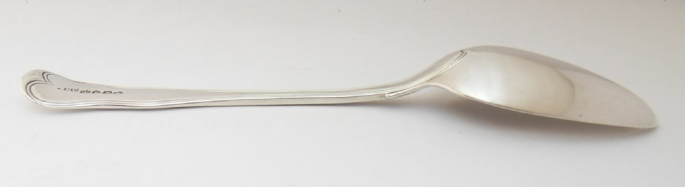 MATCHED SET OF 6 SILVER TABLESPOONS  DATED 1817, 1823 & 1835 View VII