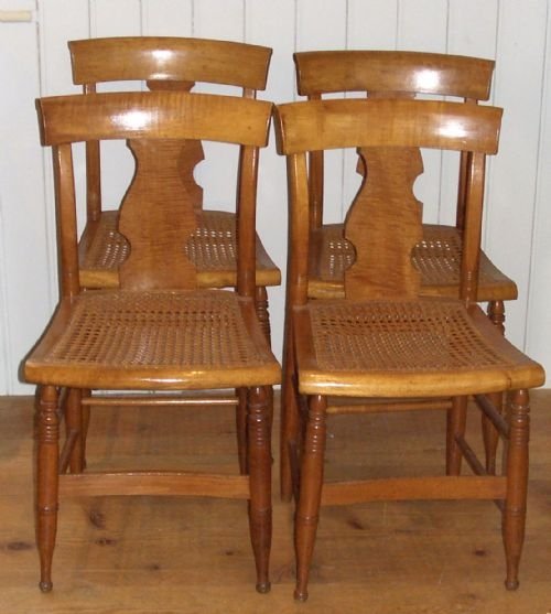 Set of Four Biedermeier Syle Chairs