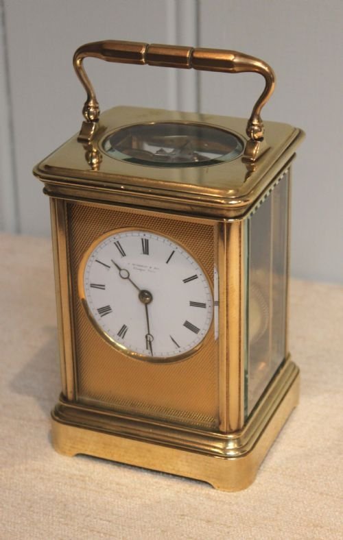 Striking Carriage Clock by Drocourt