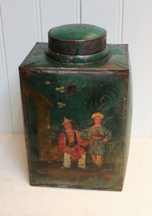 Large Regency Tea Cannister