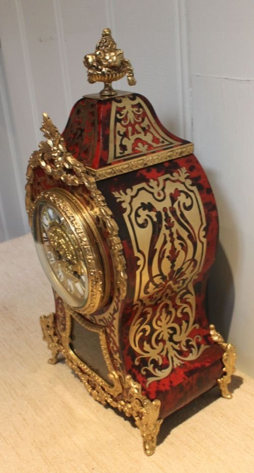 fig 1. French Boulle mantel clock 