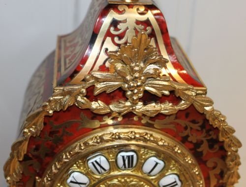 fig 2. French Boulle mantel clock 
