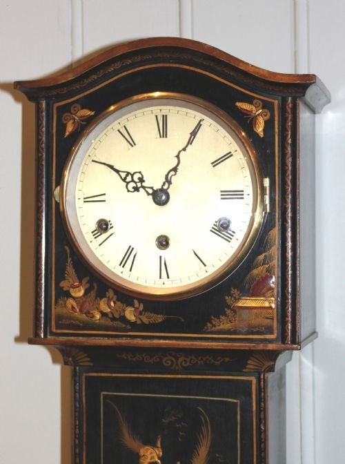 fig 1. Chinoiserie Grandaughter clock